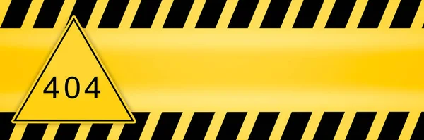 404 Found Error Sign Caution Lines Backgrounds — Stock Photo, Image
