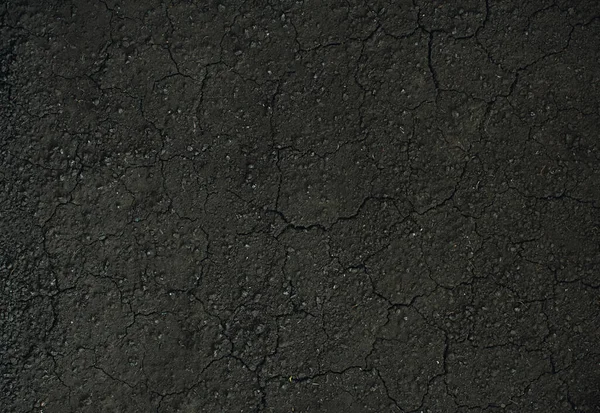 Dark soil texture closeup of dry soil background