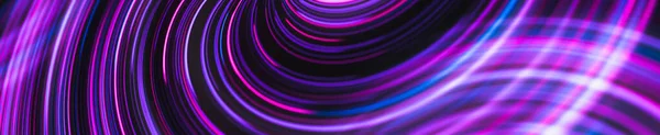 Futurista Abstrato Brilhante Fundo Torcido Neon Luz Curvas — Fotografia de Stock