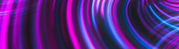 未来的な抽象的な輝く背景ツイストネオンライトカーブ — ストック写真