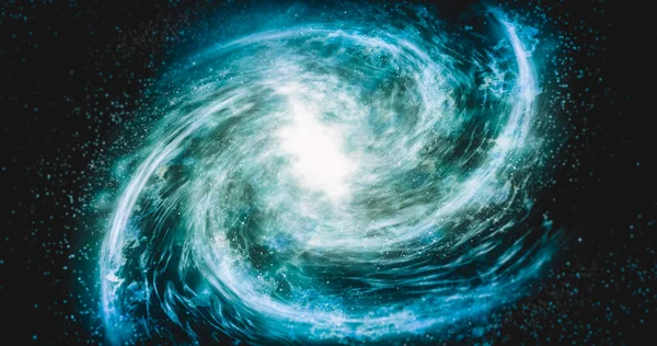 Вселенская Сцена Звездами Галактиками Глубоком Космосе Показывающая Красоту Космической Иллюстрации — стоковое фото