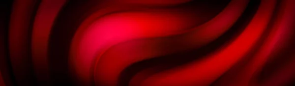 Vermelho Horizontal Escuro Ondas Fundo — Fotografia de Stock