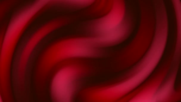 Fondo Ondas Aceite Rojo Abstracto — Vídeo de stock