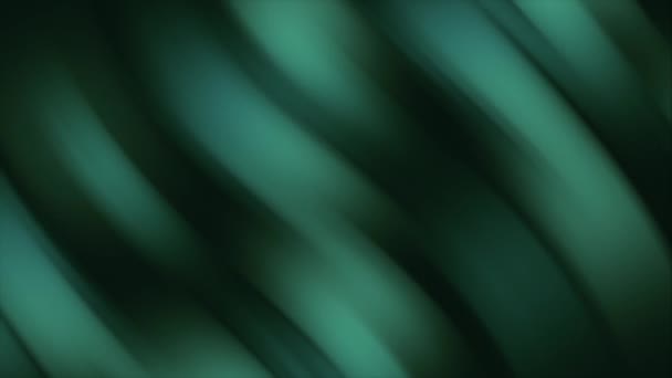 Зелений Горизонтальний Фон Темних Хвиль — стокове відео