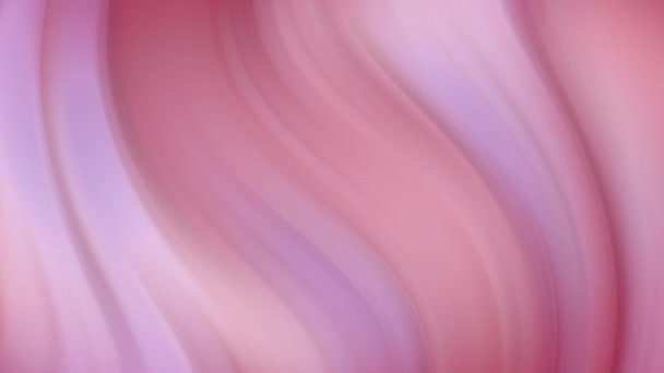 Abstract Pink Waves Background — Stock Video