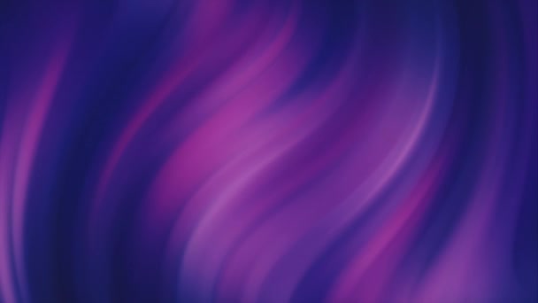 抽象的なピンクのバイオレット波の背景は ある色から別の波線へと — ストック動画