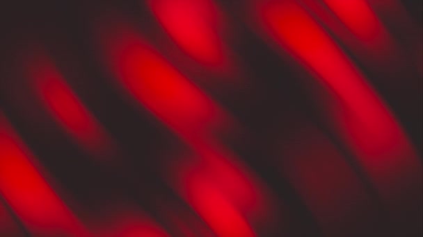 Abstracto Oscuro Rojo Onda Fondo — Vídeo de stock