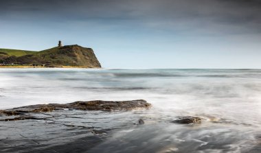 Kimmeridge Bay, The Jurassic Coast, Dorset, UK, UNESCO World Heritage site. clipart