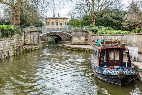 Kennet Avon Канал Біля Ванни Великобританія — стокове фото