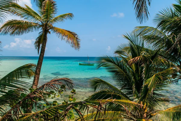 Tropisch paradijs weergave — Stockfoto