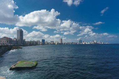 el Malecón La Havana, Küba'dan gelen görüntülemek