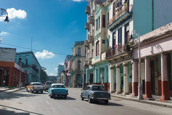 Neptuno ulici od La Havana, Kuba — Stock fotografie