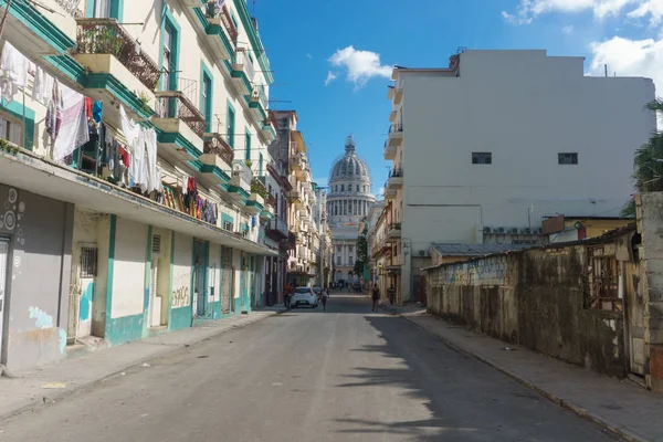 La Habana, Cuba vista general de la calle — Foto de Stock