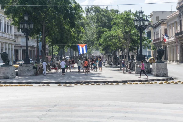 来自古巴哈瓦那的Paseo de el Prado — 图库照片