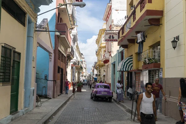 Çin-şehir sokakları La Havana, Küba'dan — Stok fotoğraf