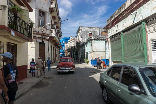 中国城街道从 La 哈瓦那，古巴 — 图库照片