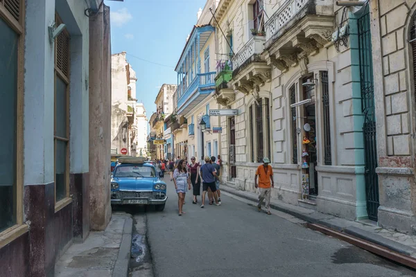 Το Street view από La Habana Vieja — Φωτογραφία Αρχείου
