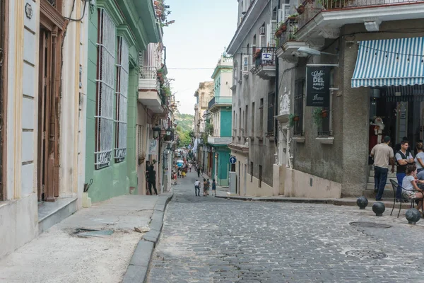 Гавана Куба Грудня 2016 Перегляду Вулиць Від Гавані Щоденник Життя — стокове фото