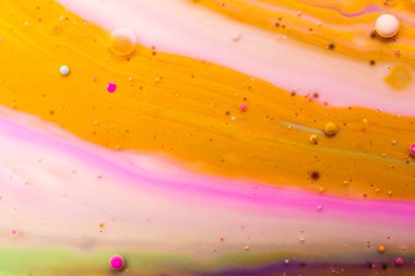 Makro evren, platetler ve yıldızlar, çok renkli boyalar..