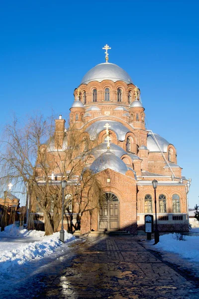 Cathedral of the Icon of the Mother of God, Sviyazhsk, Russia — Stockfoto