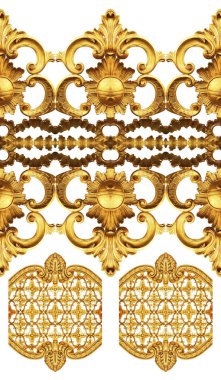 Altın Barok ornamend