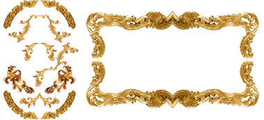 Altın Barok ornamend