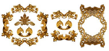 Altın Barok ornamend