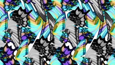 butterfly seamless background clipart
