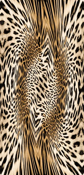 Peau de léopard pour fond de conception — Photo