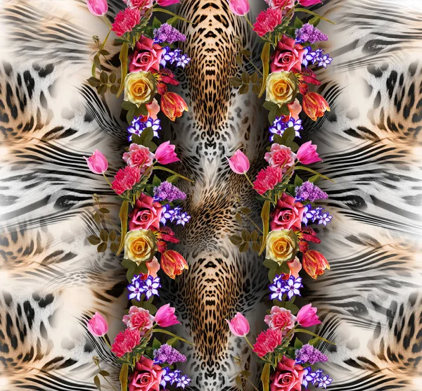 Квітка суміш леопард — стокове фото