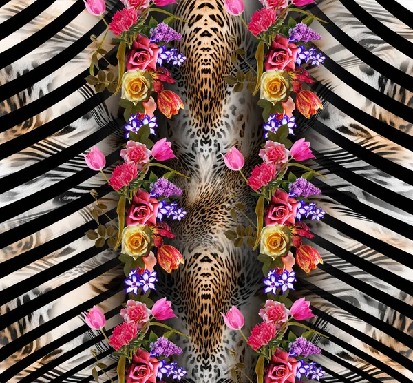 Blomma mix leopard — Stockfoto