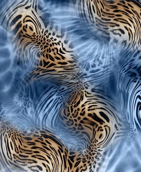 Animal leopardo couro fundo — Fotografia de Stock