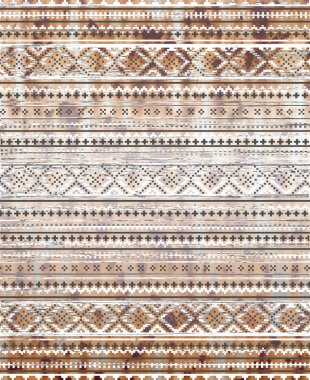 geometrik etnik halı halı
