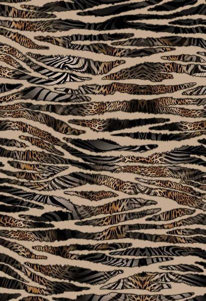 Ζέβρα λεοπάρδαλη δέρμα φόντο — Φωτογραφία Αρχείου