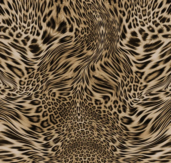 动物豹子皮肤背景 — 图库照片