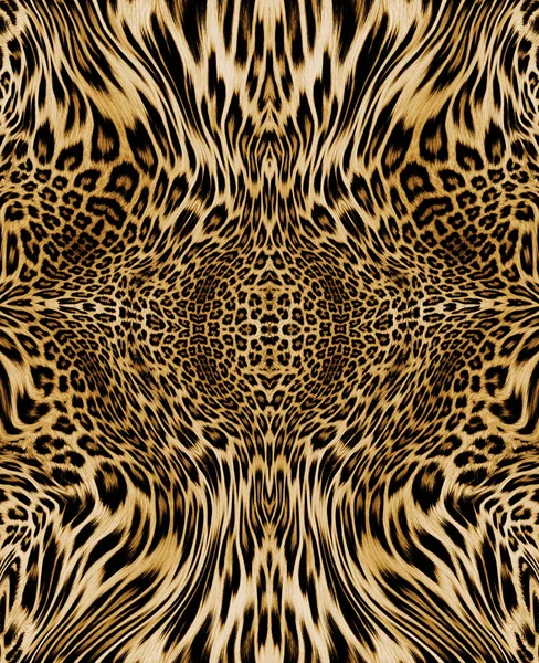Το δέρμα των ζώων leopard υπόβαθρο — Φωτογραφία Αρχείου