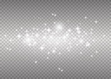 Beyaz kıvılcımlar parıldar