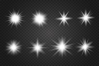 Parlayan ışık seti 