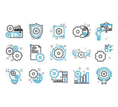 Mühendislik satırı simgesi. 