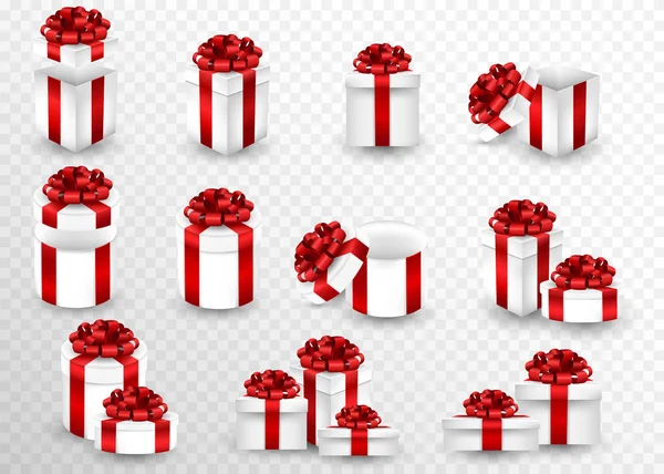 Set cartons cadeaux — Image vectorielle