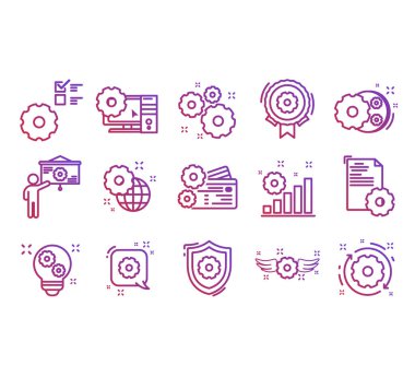 Mühendislik satırı simgesi. 