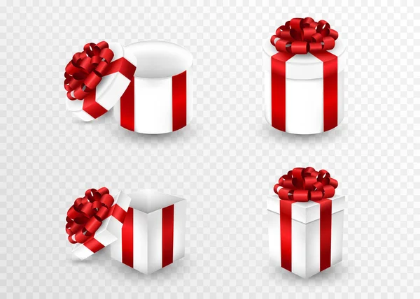 Boîtes cadeaux ouvertes — Image vectorielle