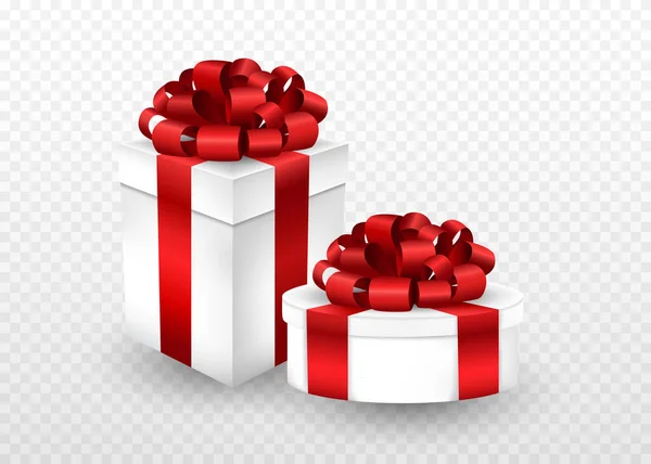 Deux coffrets cadeaux — Image vectorielle