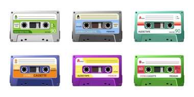 Müzik kasetleri. Retro 