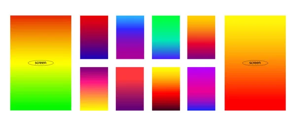 Diseño colorido del fondo del gradiente — Archivo Imágenes Vectoriales