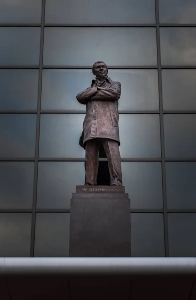 Manchester, Anglia: stadionu old trafford — Zdjęcie stockowe