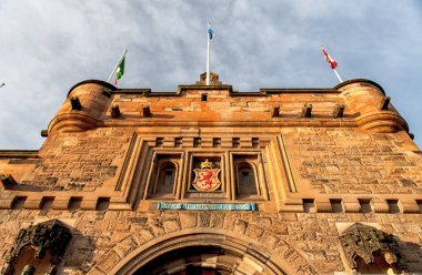 İskoçya 'daki Edinburgh Kalesi,