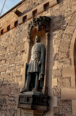 İskoçya 'daki Edinburgh Kalesi,