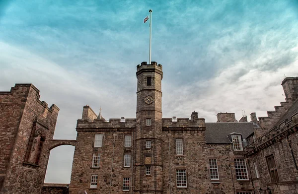 Edinburgh castle in Scotland, — Stock Photo, Image