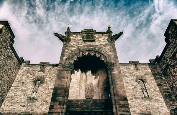 スコットランドのエディンバラ城, — ストック写真
